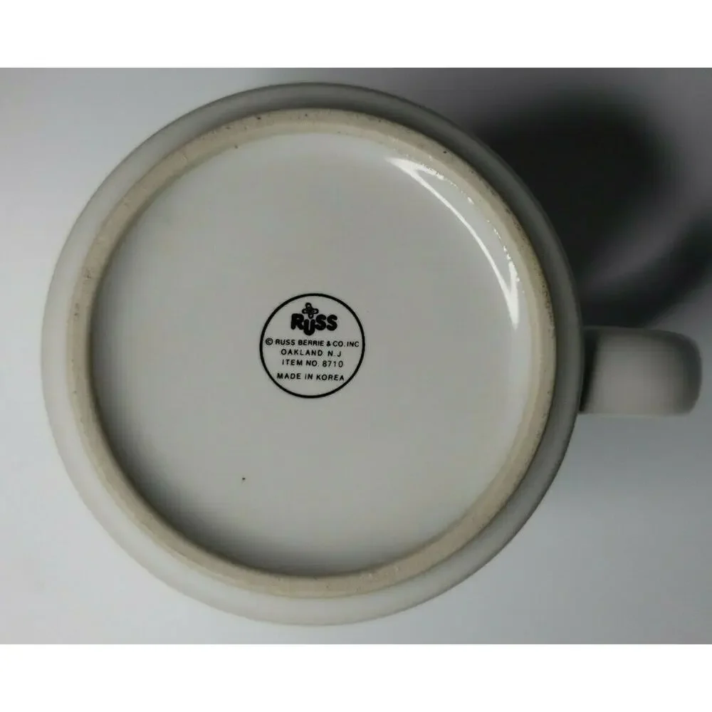 Vtg Russ‎ Berrie Valentines Mouse Coffee Mug Red Heart You're Very Special NOS